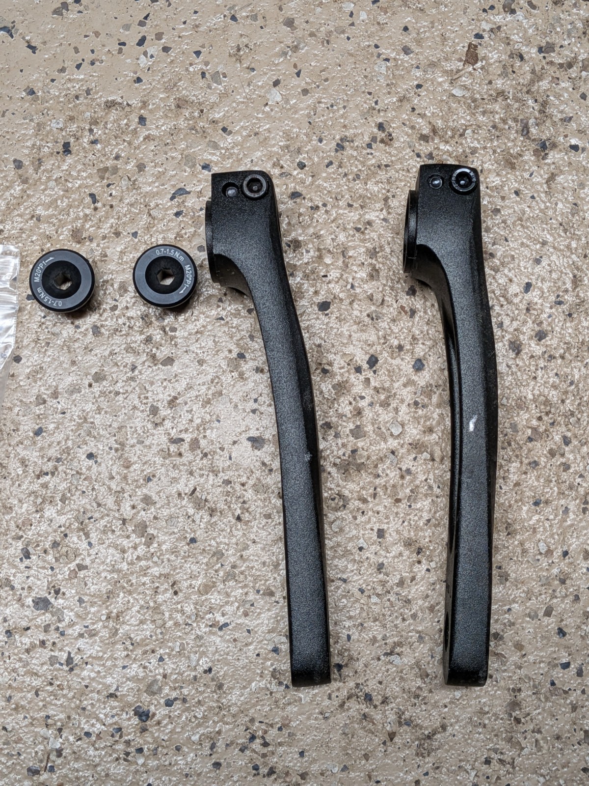 Shimano STEPS 6100 Lasco 152mm Crank Arm Set, Hase Kettwiesel Evo