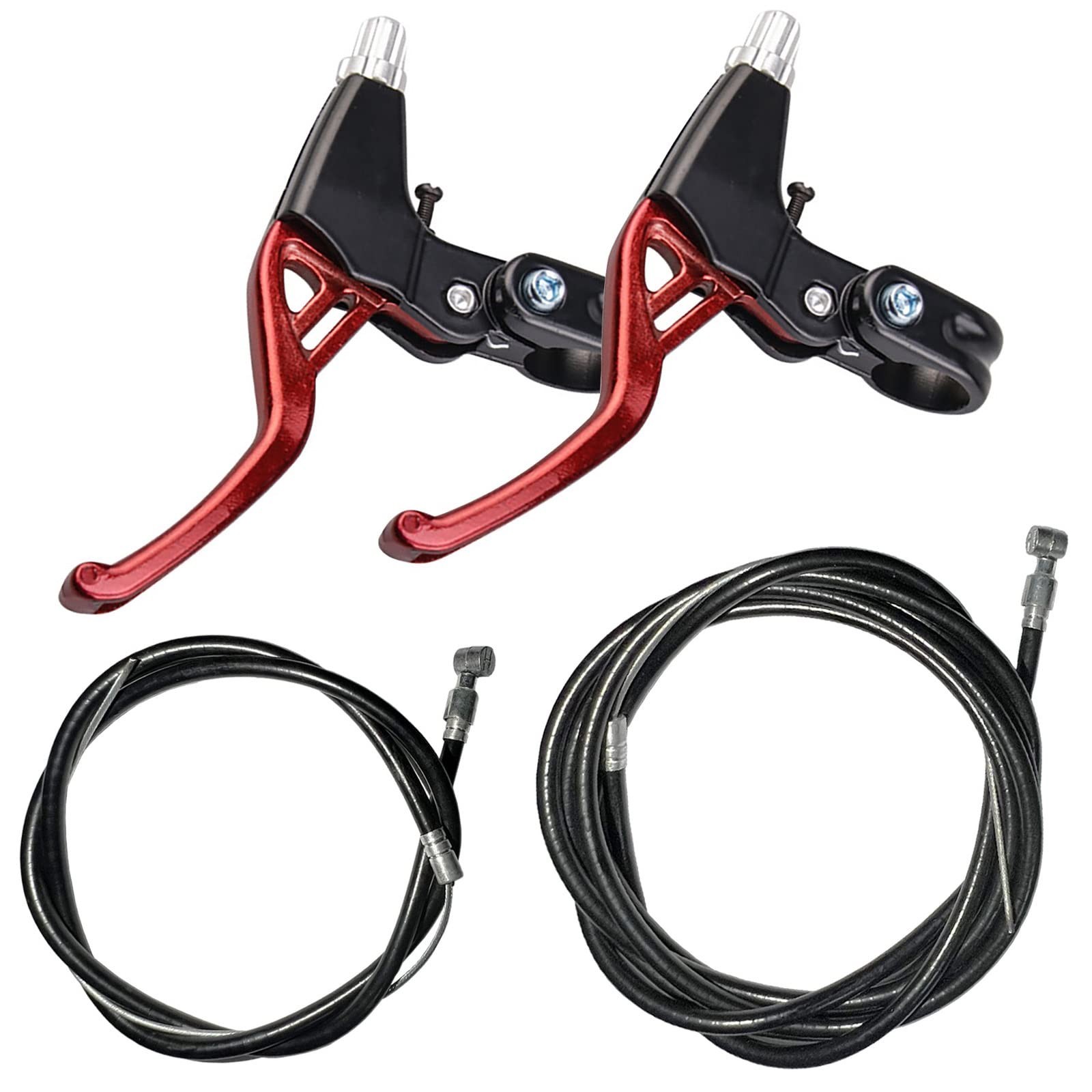 6-Piece Bicycle Brake Accessories Set – Aluminum Brake Levers, V-Brake, Brake Wi
