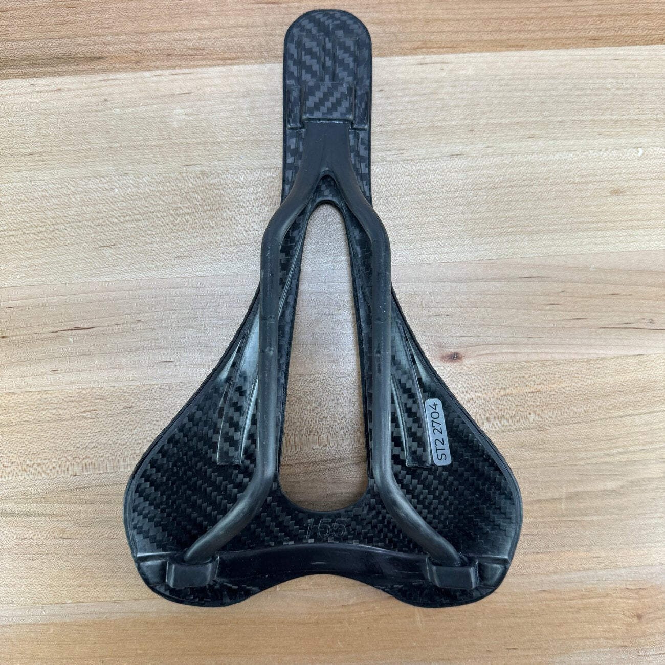 Low Mile! Bjorn Setka 155mm 7x9mm Carbon Rails 3D Printed Bike Saddle 139g