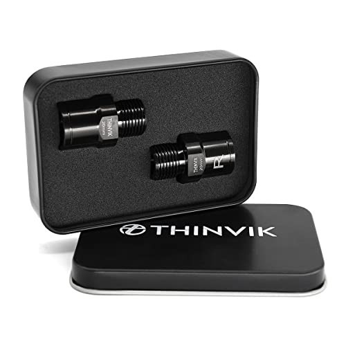 Extended Bike Pedal Extenders 20mm – Titanium Alloy Spacer for 9/16″ Pedals