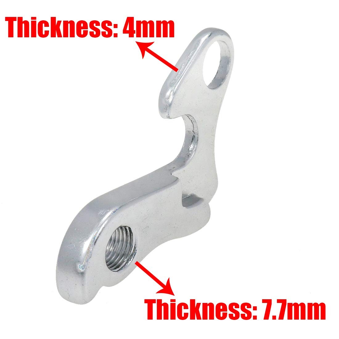 AUTUT 2 Pcs Universal Derailleur Hanger for Cyclocross, Mountain, Road BD-1
