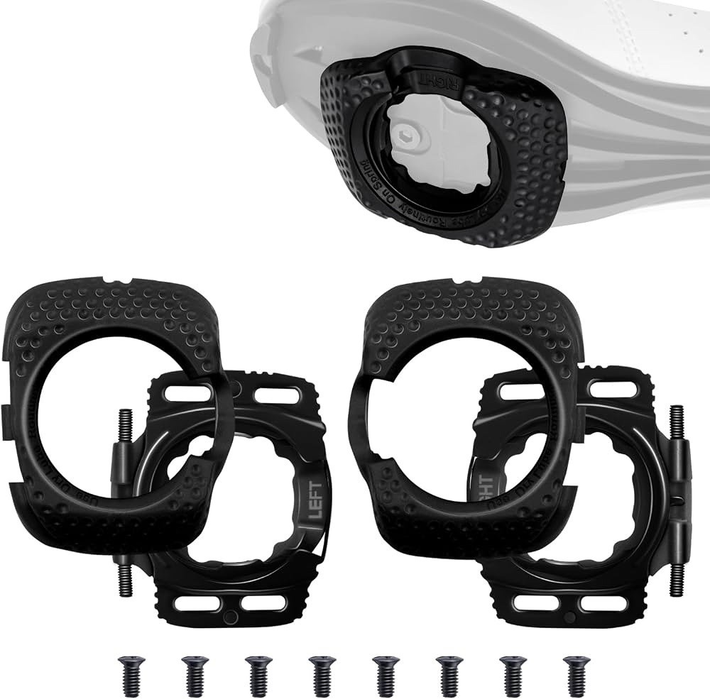 1 Pair Cycling Shoes Cleats Self-locking Pedal Aerodynamic for WAHOO SpeedPlay Z