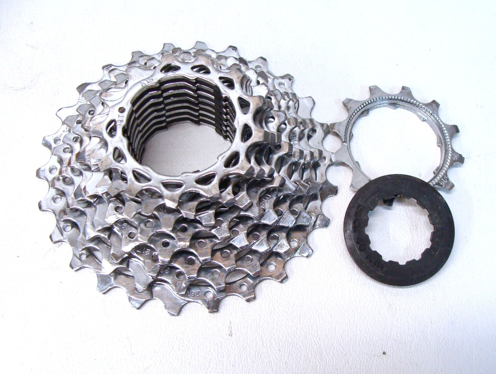 ~ SRAM PG-950 Power Glide 9 Speed Cassette 12-26T 220g Used Road – VGC ~