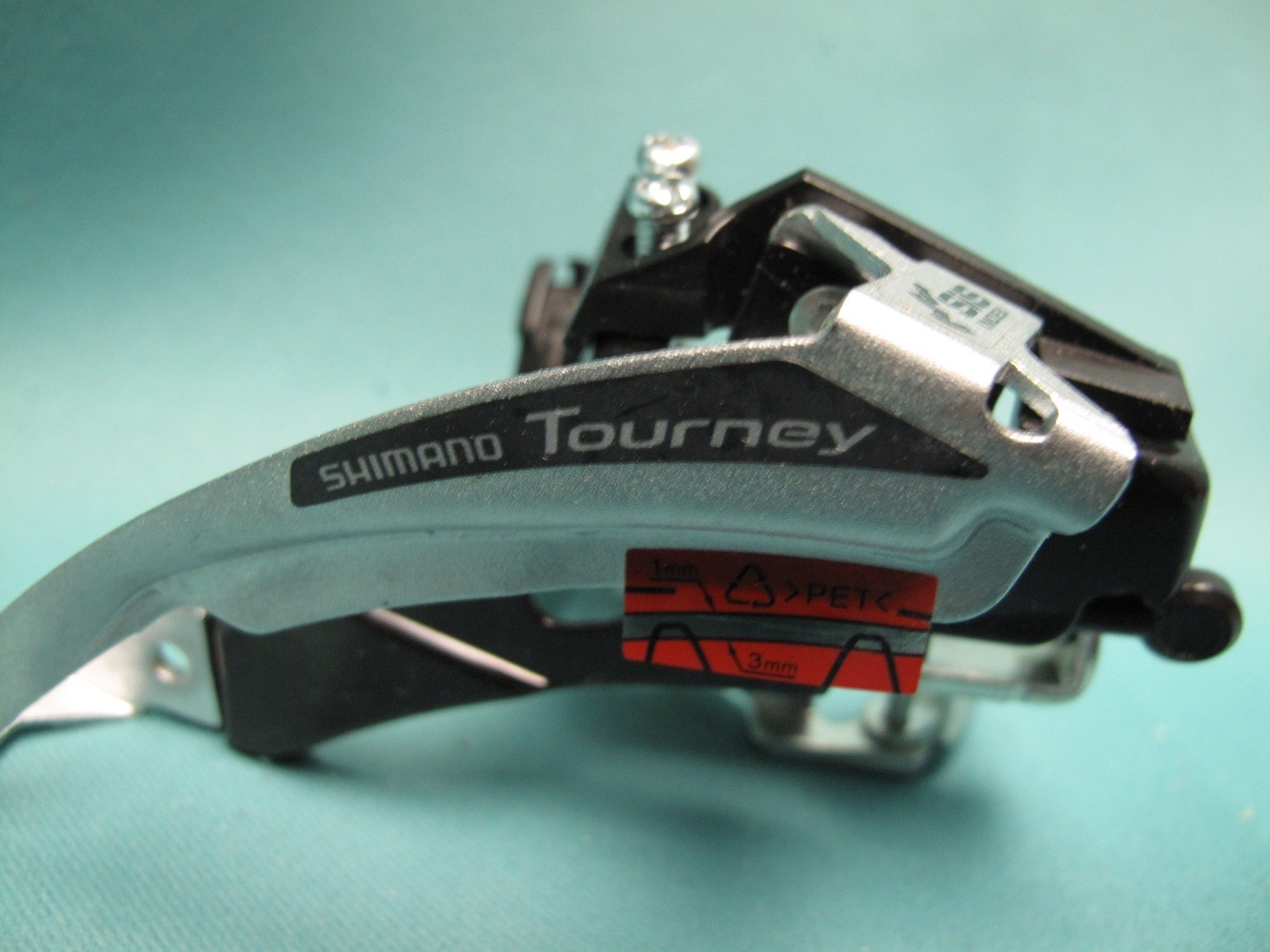 Shimano Tourney FD-TX51 Triple Front Derailleur 34.9 Clamp Dual Pull New!