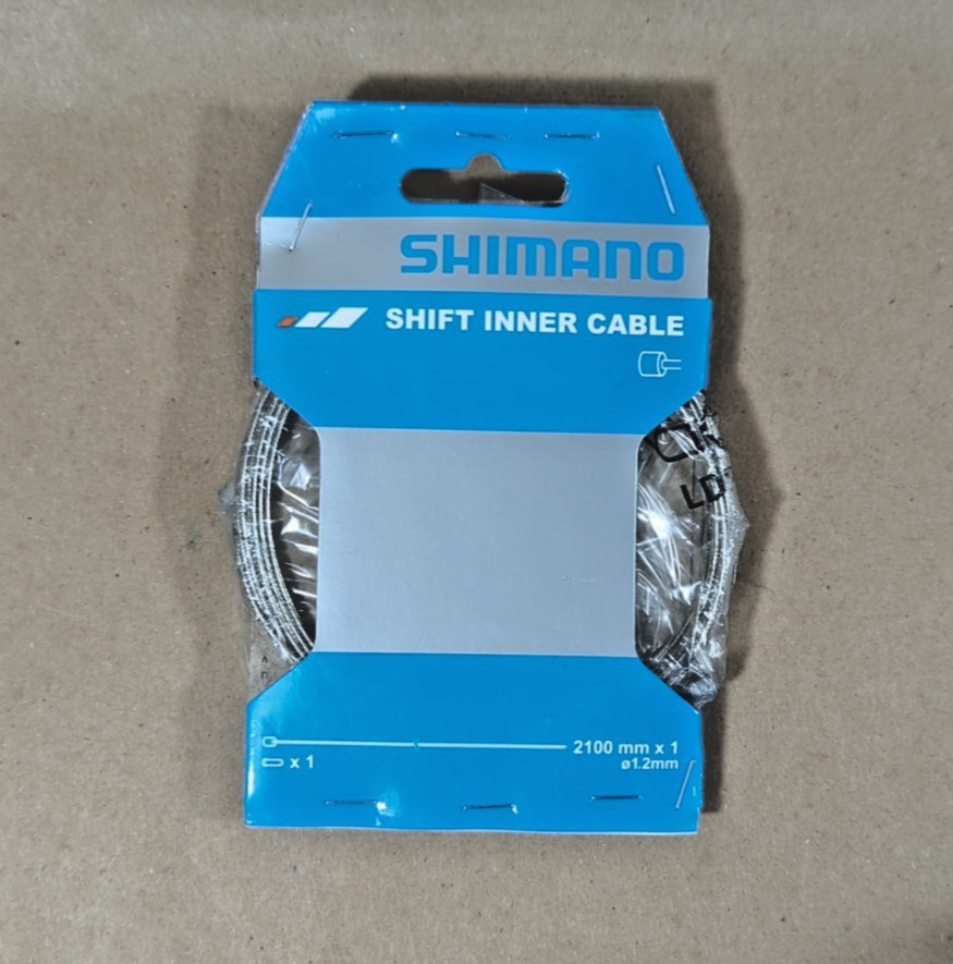 Shimano Stainless Shift Cable Bicycle Derailleur Inner Shifter SUS 2100mm 1.2mm