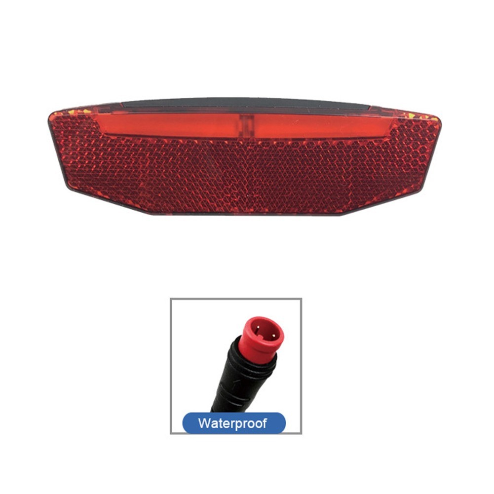Ebike Waterproof Light Set with Headlight Taillights and Cable Integration