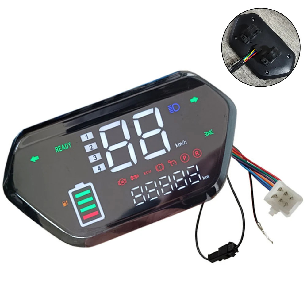 48V 60V 72V Ebike LCD Display Speed Control Panel For Electric Scooter Bicycle