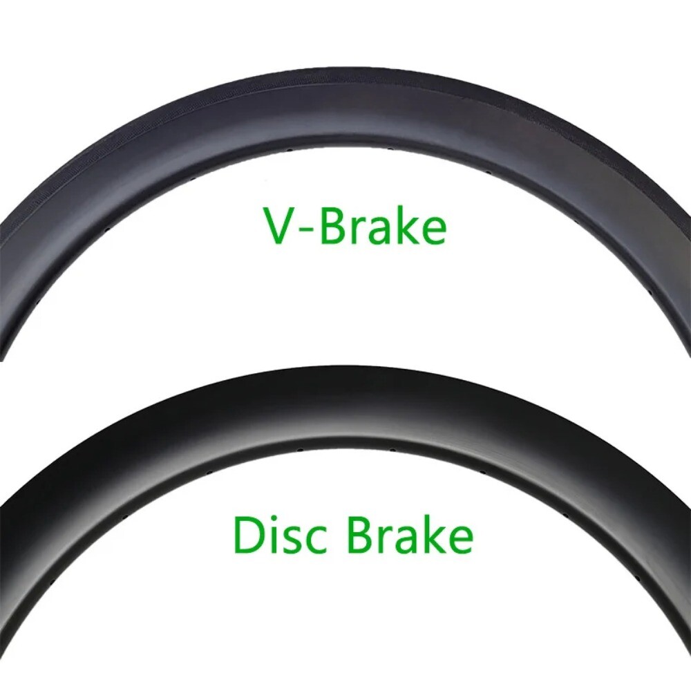 1 Pcs Road Bike Carbon Rims 700c Clincher Tubeless 30/35mm Depth 28mm Width