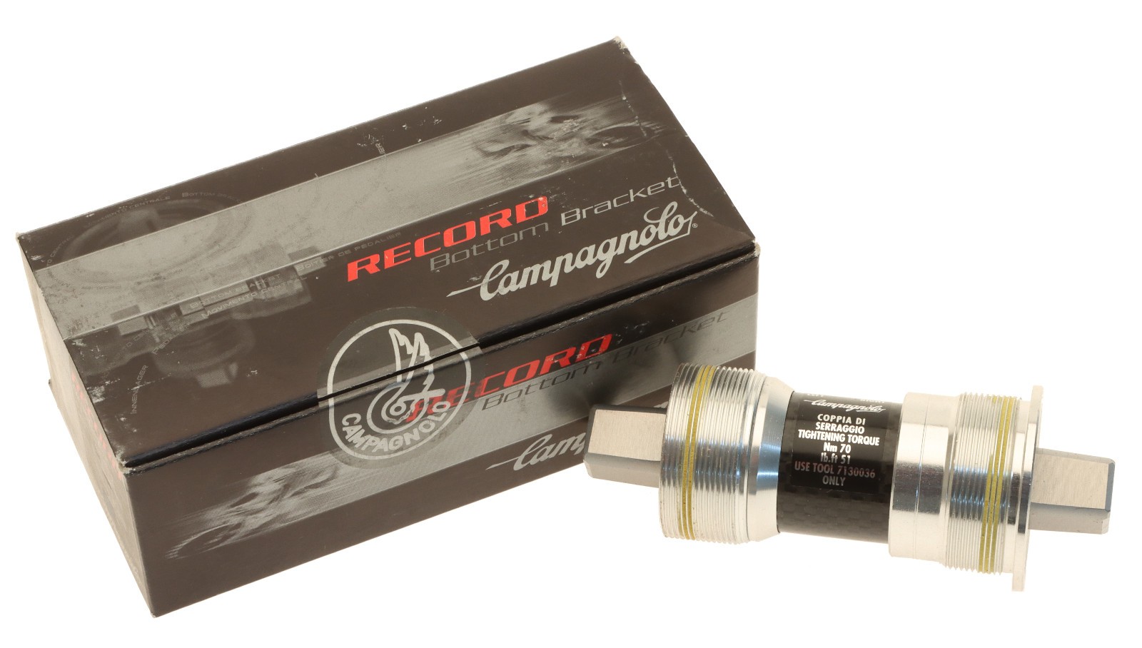 Campagnolo Record Bottom Bracket BB99-RE02BC English Square Taper 102mm ’99 NEW