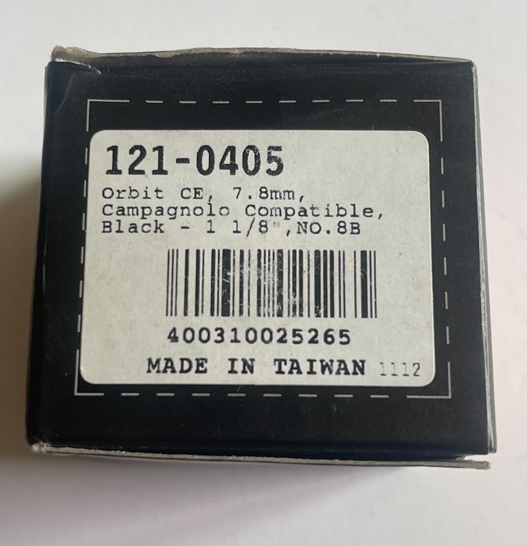 FSA ORBIT 121-045 Orbit CE 7.8mm Compaginai Compatible Black 1 1/8 N 8B