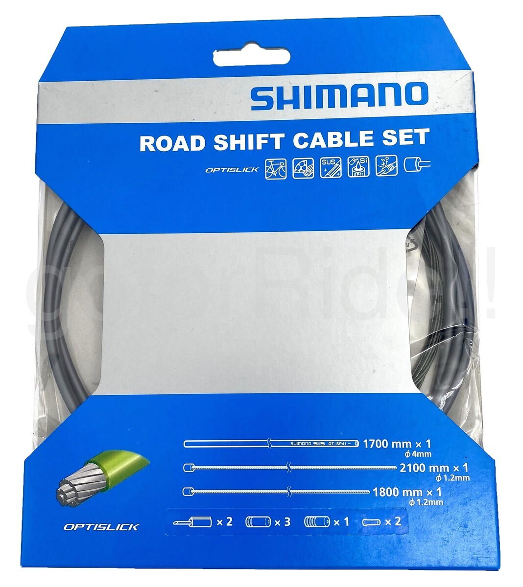 Shimano 105 5800/Tiagra 4700 Road OPTISLICK Coated Shift Cable Housing Set