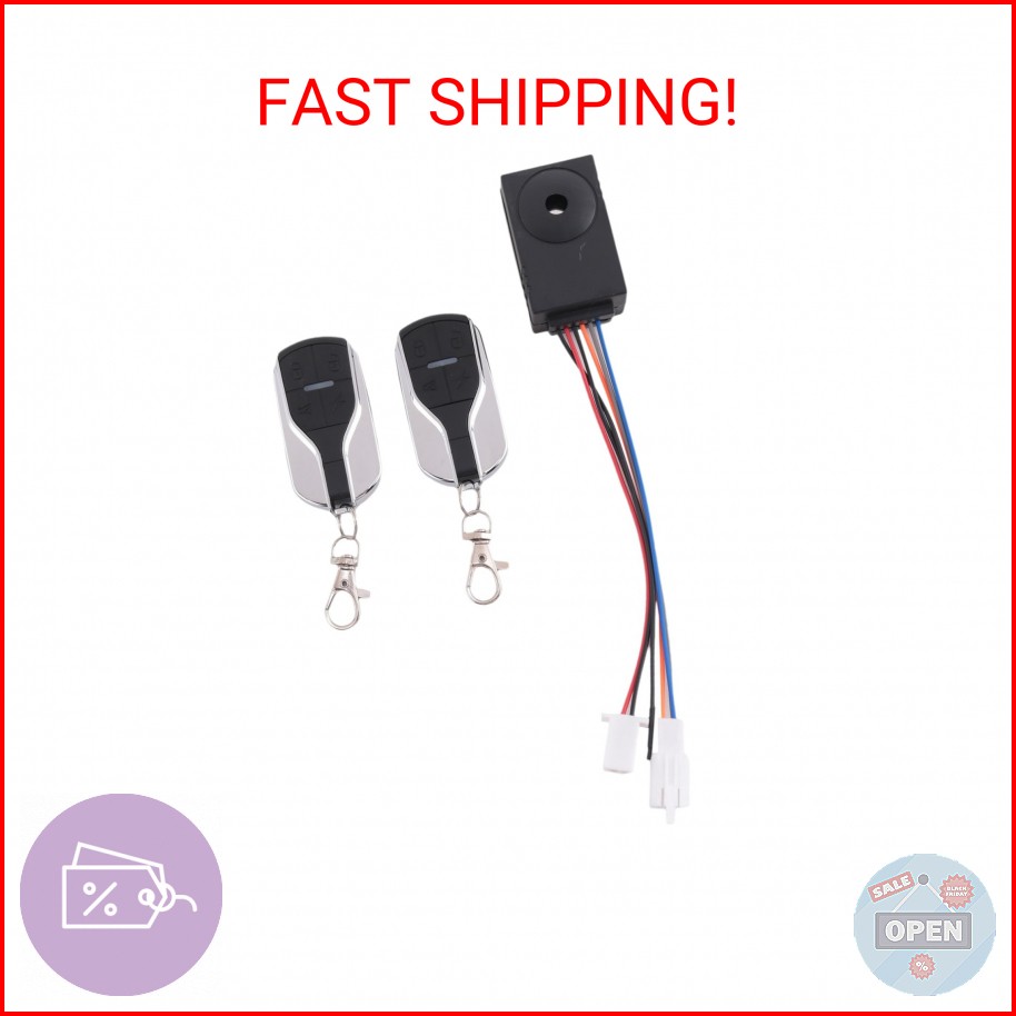 pizarra Ebike Alarm System 36V 48V 60V 72V with Two Switch for Electric Bicycle/