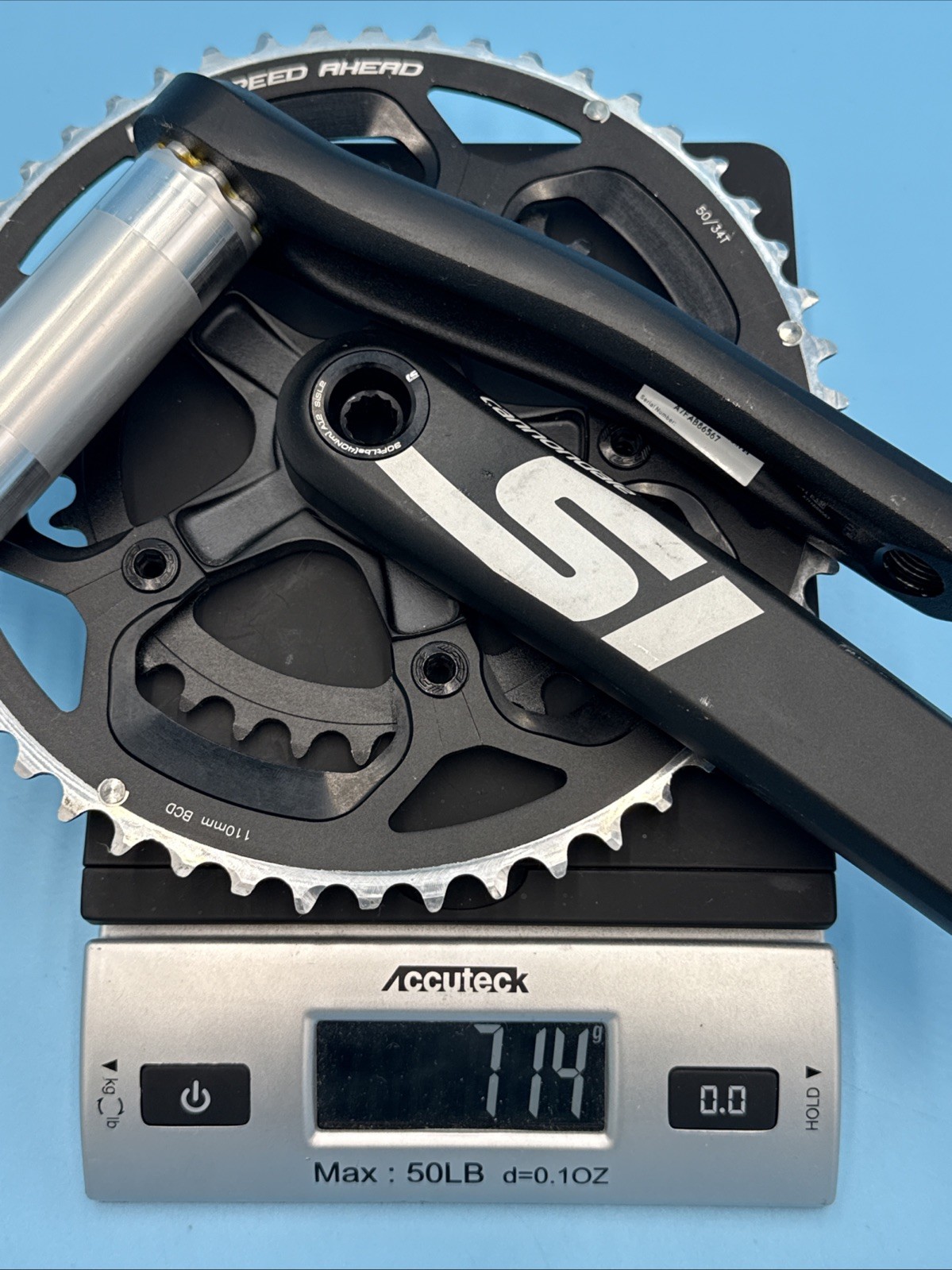 Cannondale Si 165mm Alloy Compact 50/34t Crank BB30 FSA NEW from NEW BIKE CK141
