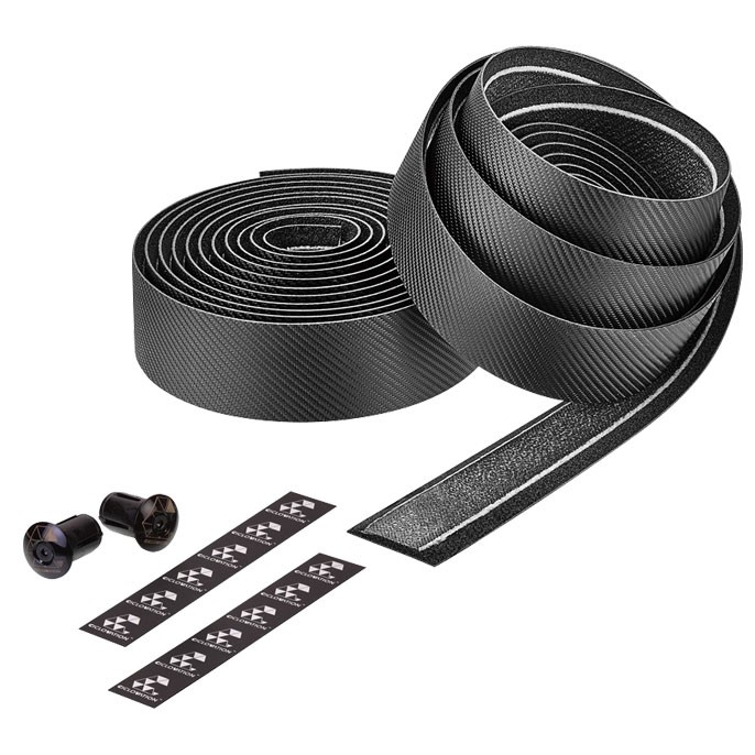 Ciclovation Leather Touch Handlebar Tape, 2D Carbon Black
