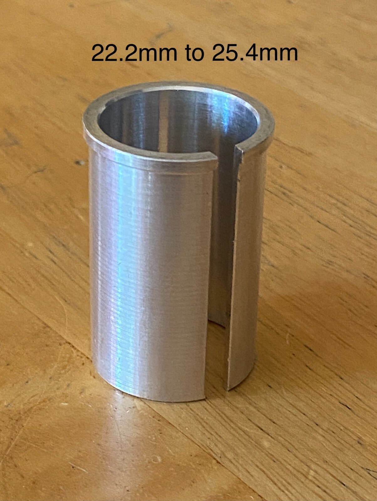 Bicycle Seat Post Shim 40mm Converts 22.2mm to 25.4mm Bikes