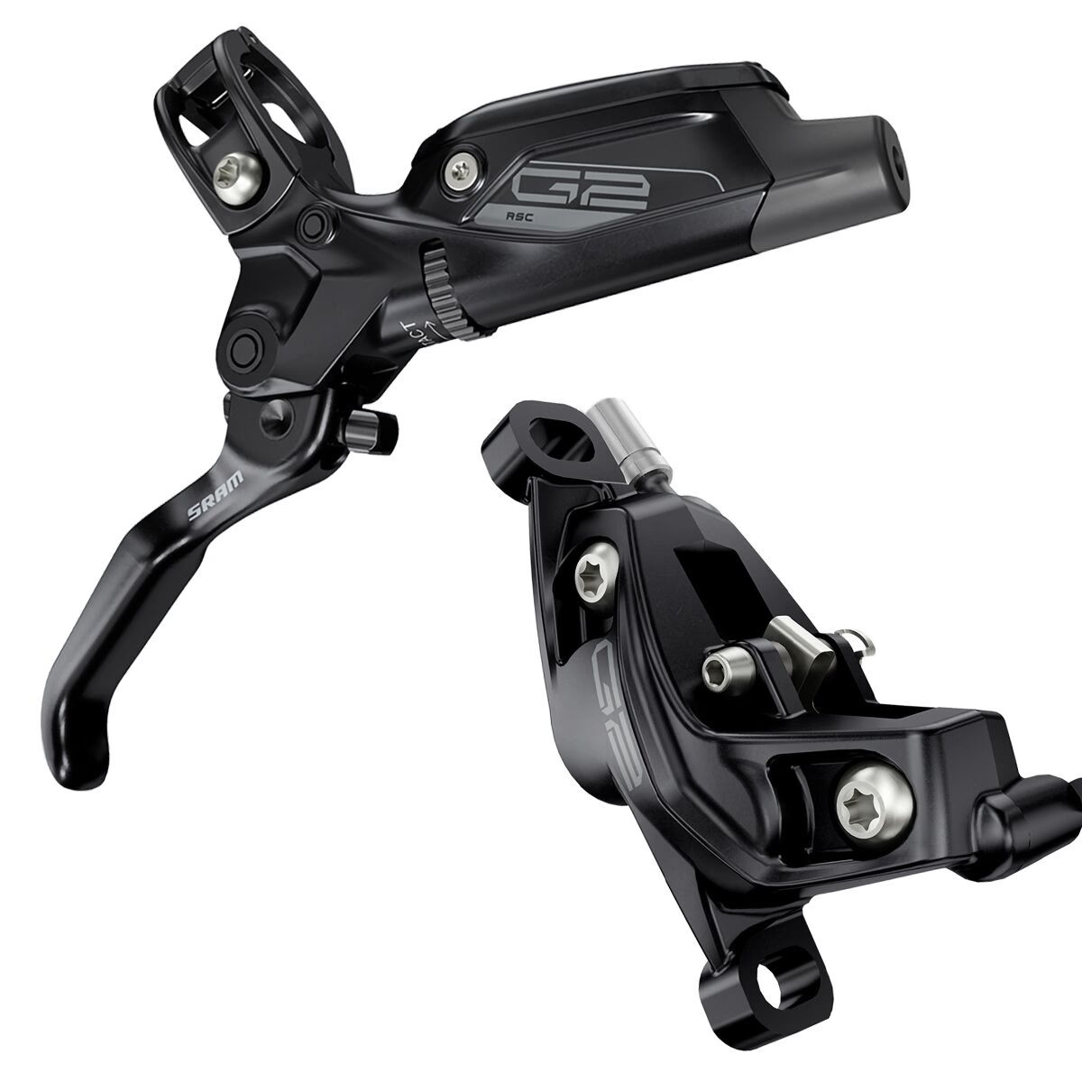 SRAM G2 RSC Brakeset – Front & Rear Hydraulic Disc Brakes , 4-piston, NEW