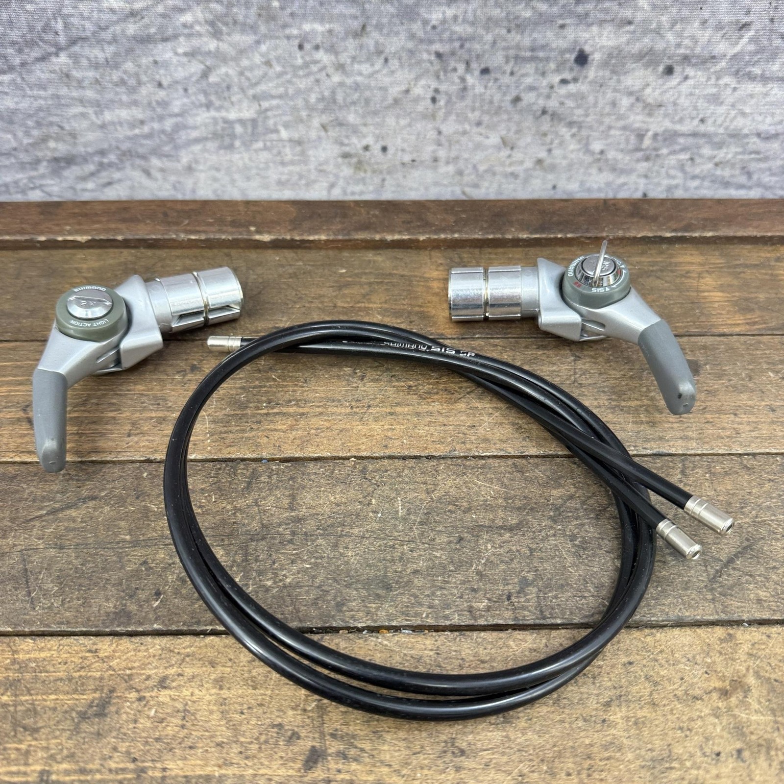 Vintage Shimano SL-BS64 8 Speed Bar End Shifter Set NOS Road Bike 8s 6400 Pair