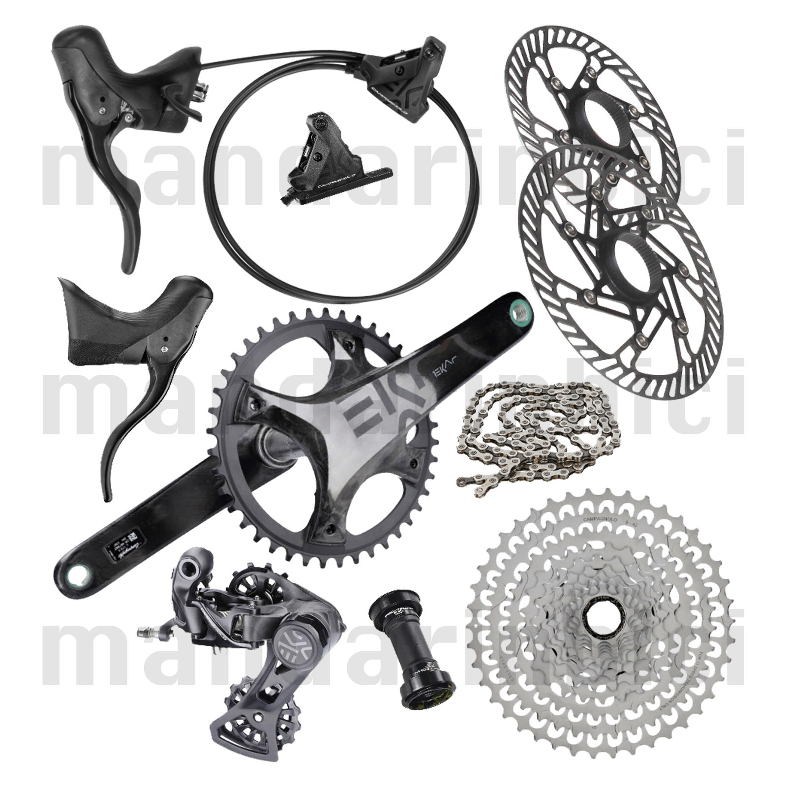 NEW in BOX CAMPAGNOLO Ekar 1×13 speed Mechanical Full Gravel Groupset
