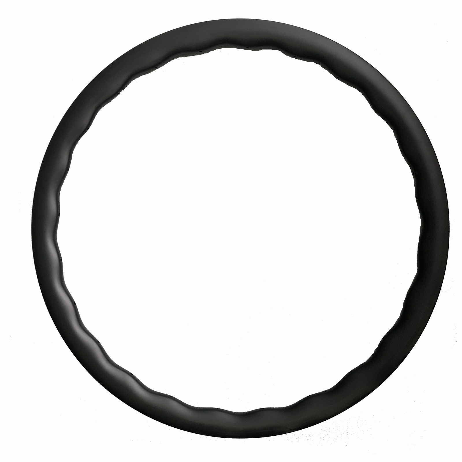 40mm*28mm Width Carbon Bike Wheel Rim Wave Shape Disc Brake Asymmetry 700C/29er