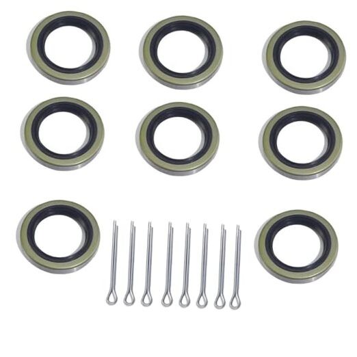 8pcs 12192TB Trailer Axle Hub Seals ID 1.249″ xOD 1.983″ xWidth 0.25″ with