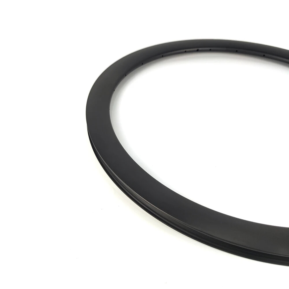 1 Pcs Road Bike Carbon Rim 30mm Wide 700C Clincher Tubeless Symmetric Asymmetric