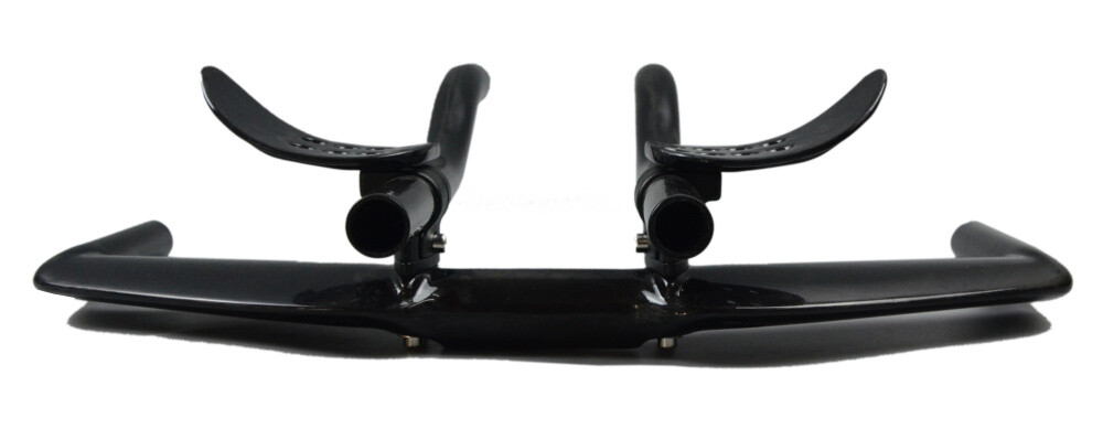UD Carbon Fiber Road Bike Handlebars Time Trial Triathlon Rest Bar 31.8mm Gloss