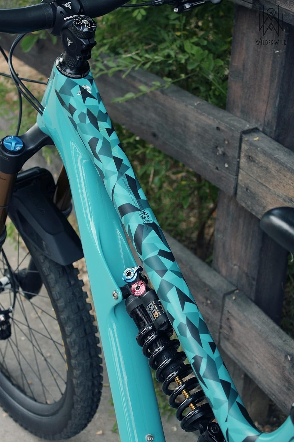Bike Frame Protection Tape- High Impact Clear Vinyl Wrap Includes Tool 4”x72 …