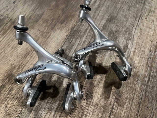 Campagnolo Record Titanium Dual Pivot Brake Calipers Front and Rear