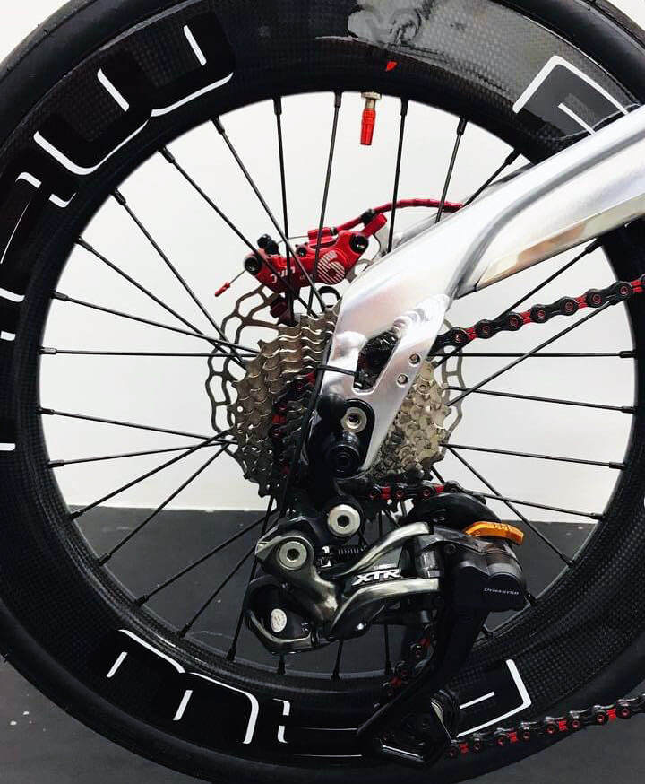 Juin Tech GTP6 MTB eBike CX Cycle 6-Piston Hydraulic Disc Brake Caliper Set