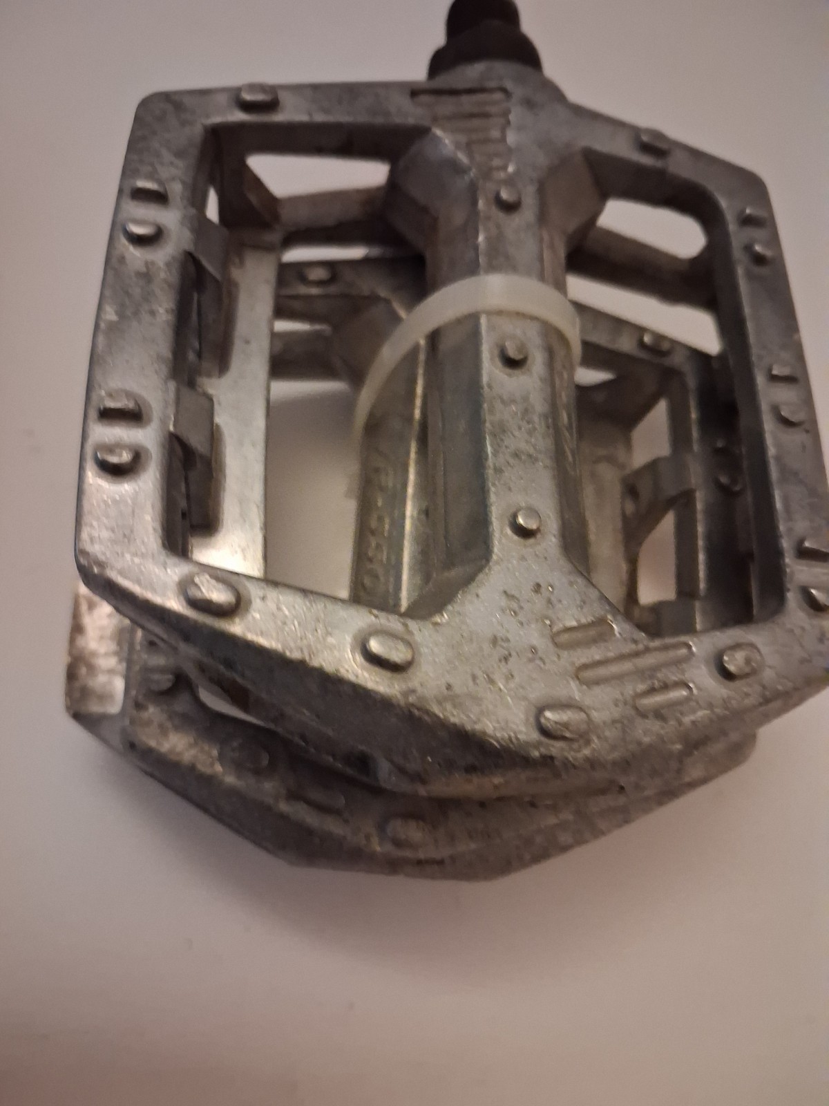 Vintage 90s Bmx Vp 550 Pedals Lot Of Two Sets 1/2 Inch Black And Silver