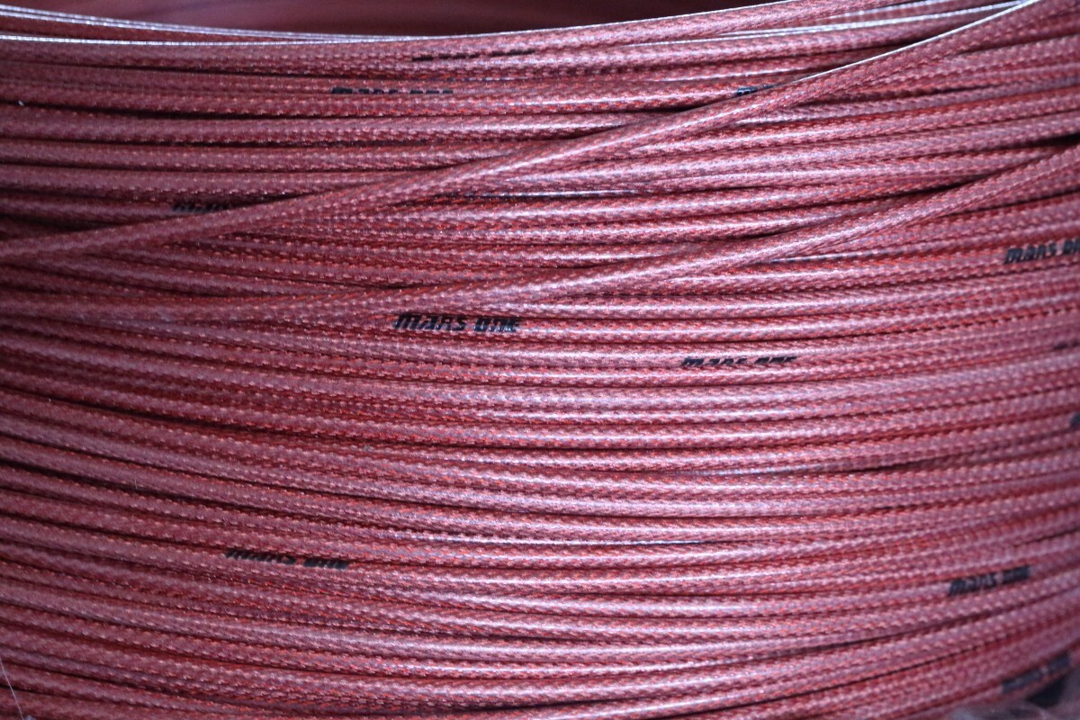 1 m Kevlar Bowden Cable Sheath 4.5 mm for Shift Cables Steel Flex Look Red