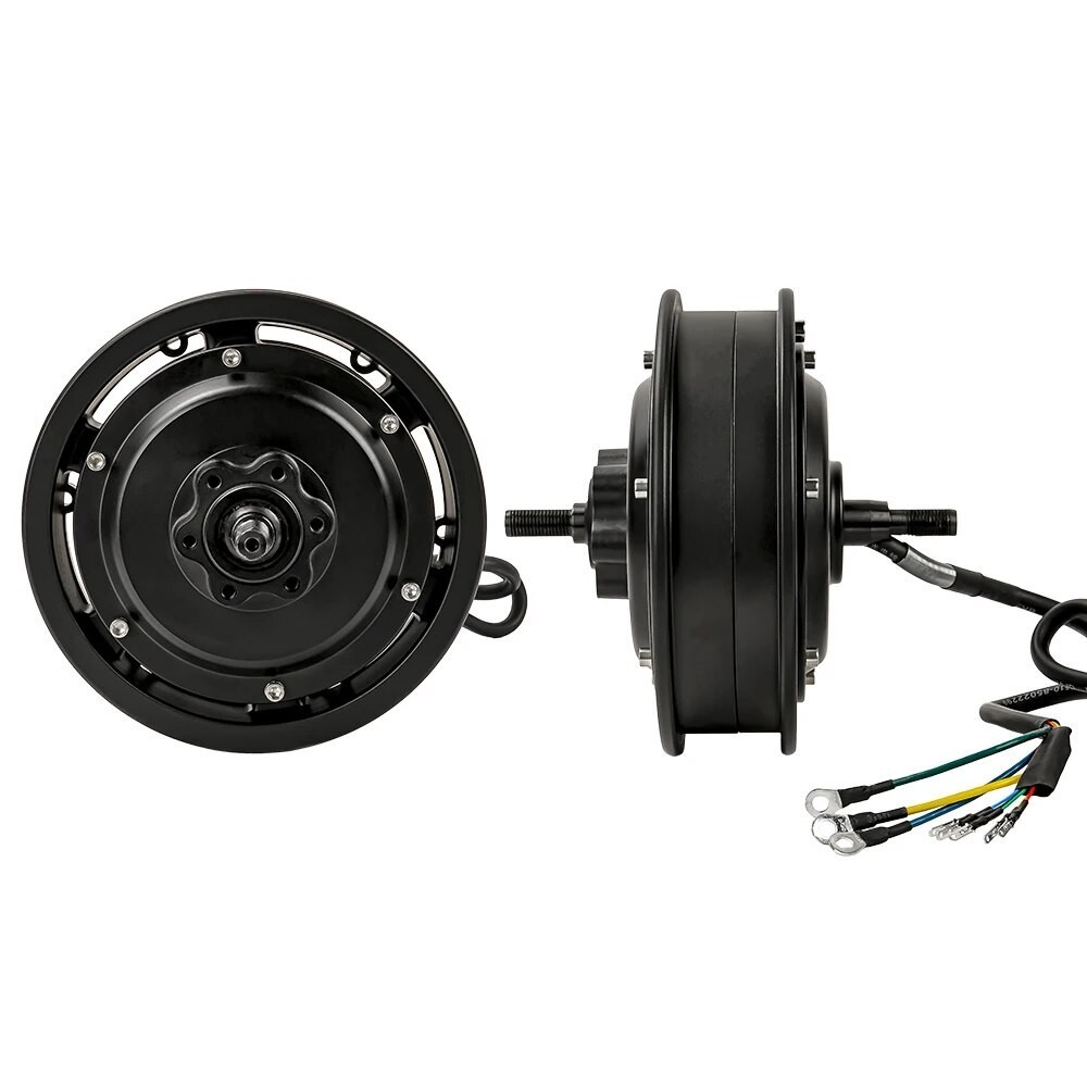 10 inch Scooter Brushless Spilt Hub Motor 48V 1000W Replace Wheel Motor