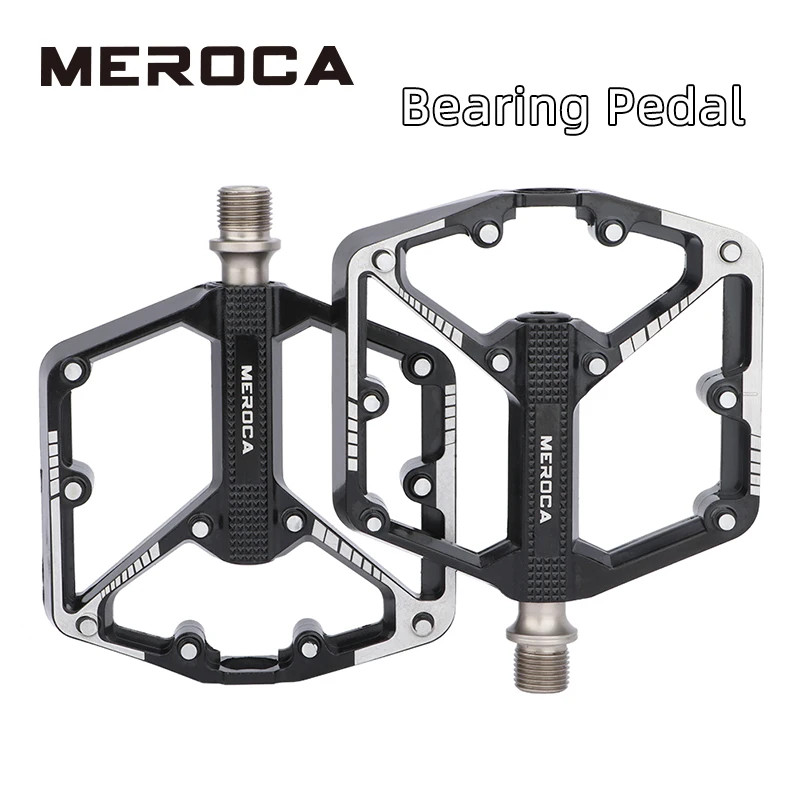 Ultralight Sealed Bearing Pedal Non-Slip Al Alloy Multi Specification Plating/Bl