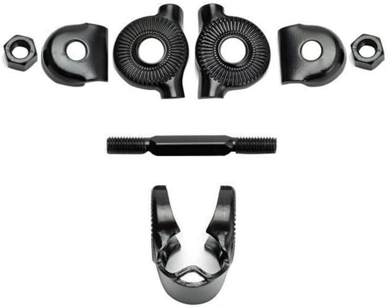 Bike Seat Clamp – Durable Alloy Steel Adapter for Standard Rail Saddles