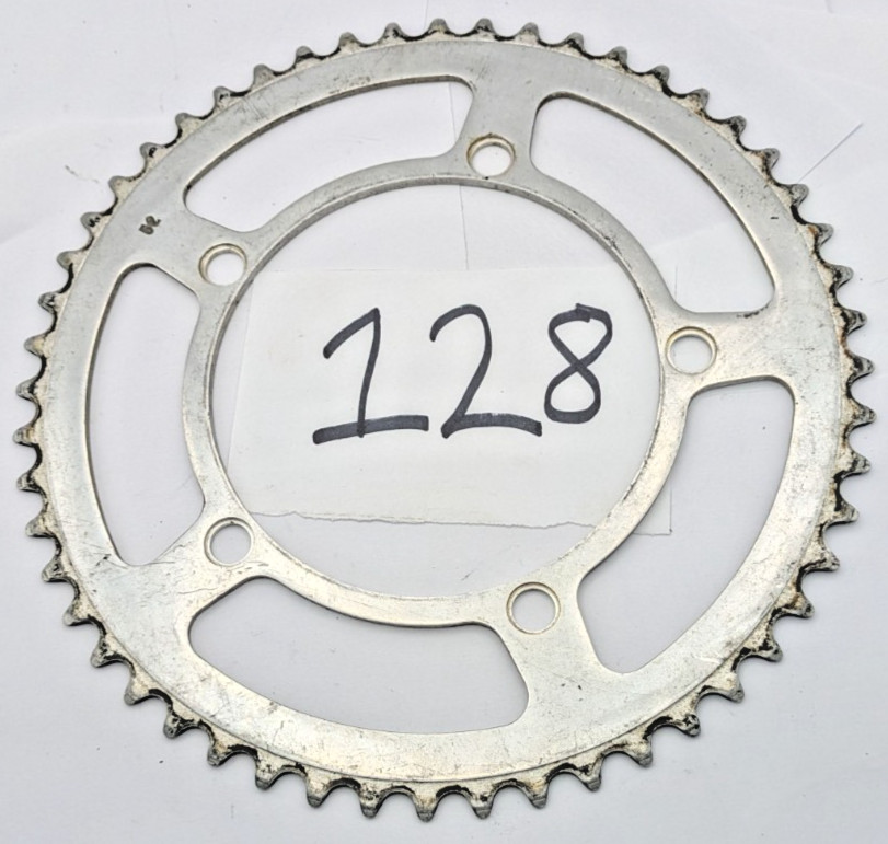 Vintage Nervar 52 52T TOOTH Chain Ring 128 BCD 70s French Road Bike