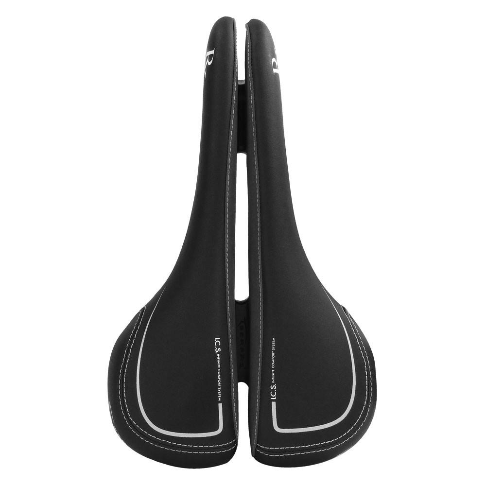 Serfas RX Performance Saddle – 10.43x 6.29″ Chromoly Rails Vinyl Black