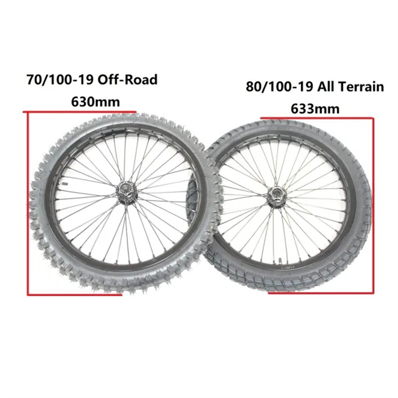 Ebike 48V-72V 3000W-5000W Motorcycle Rim Rear Wheel Only 17» 18» 19″ 21»