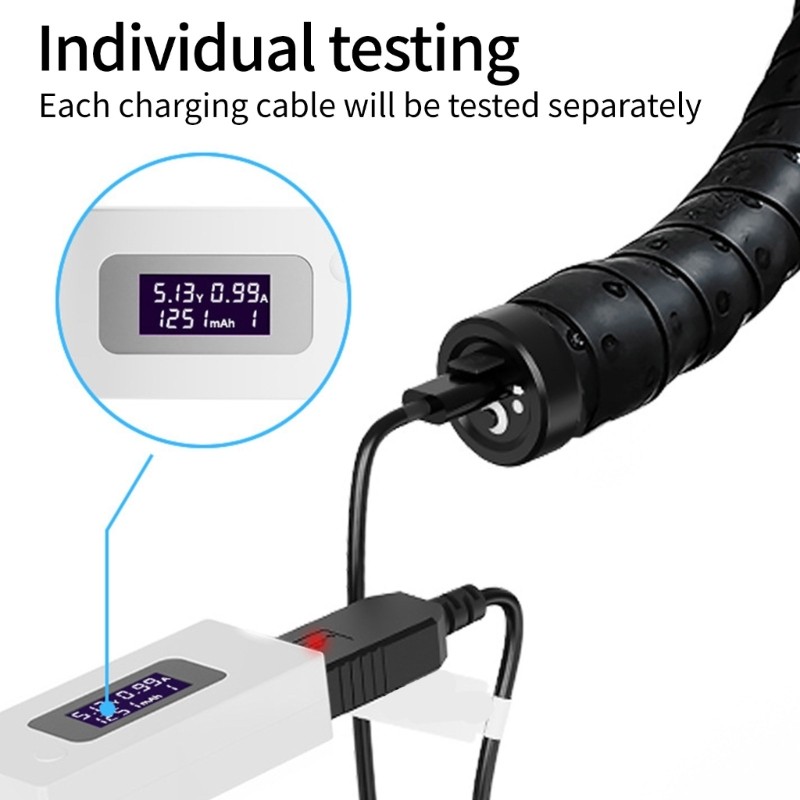 Cycling Power Meter Cord Connectors Fast Charging Outdoor Protecting
