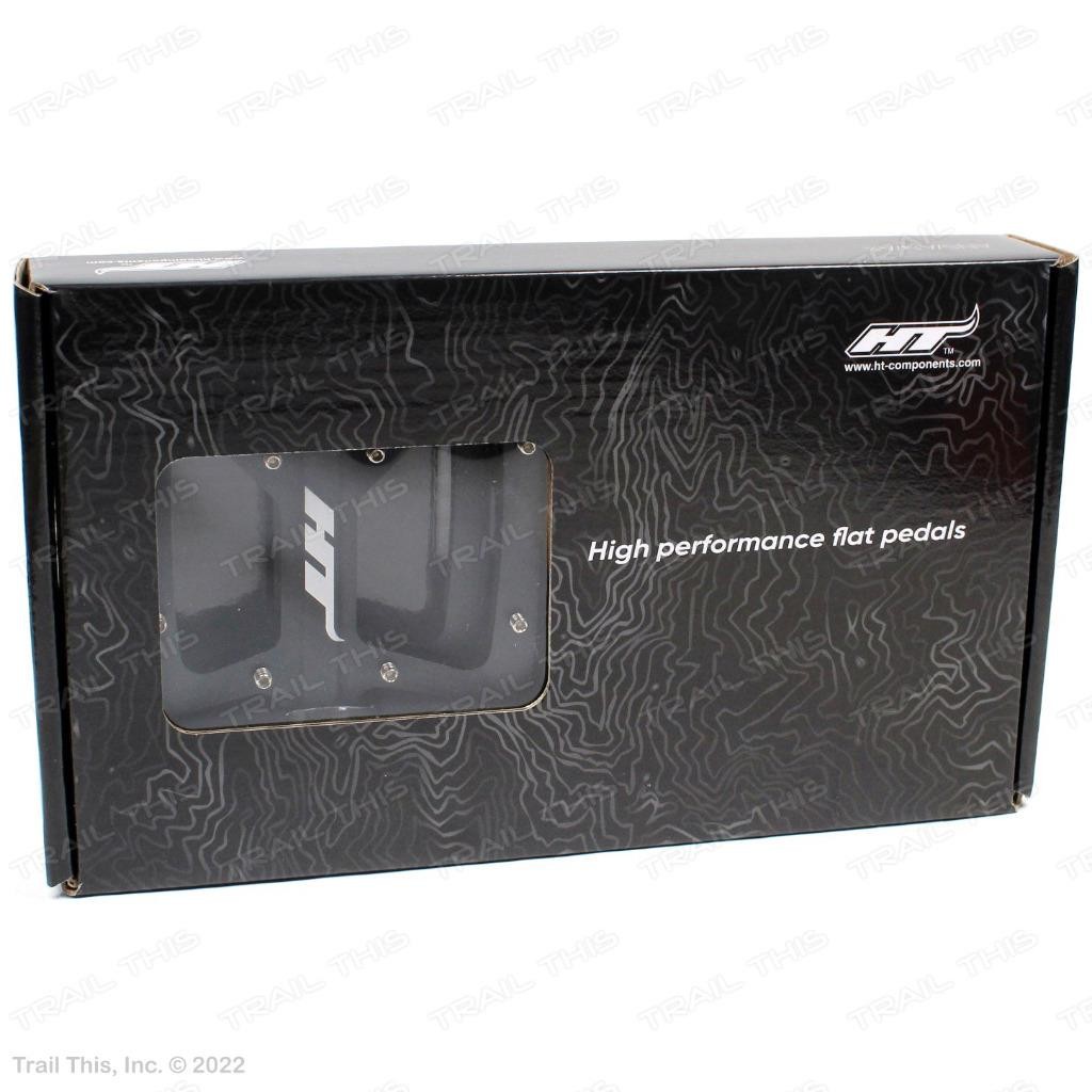 HT Components MTB ANS06 Bicycle Platform CrMo Bike Pedals – Black