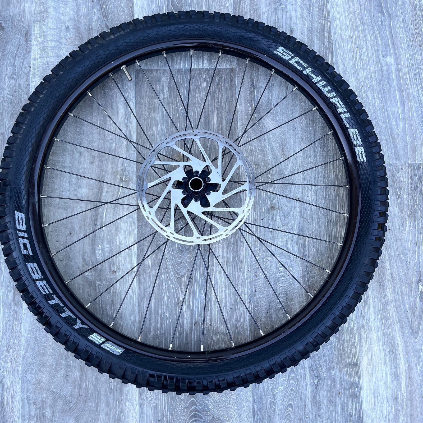 Rim front wheel wheel 26 Cannondale Perp 26 Schwalbe Big Betty