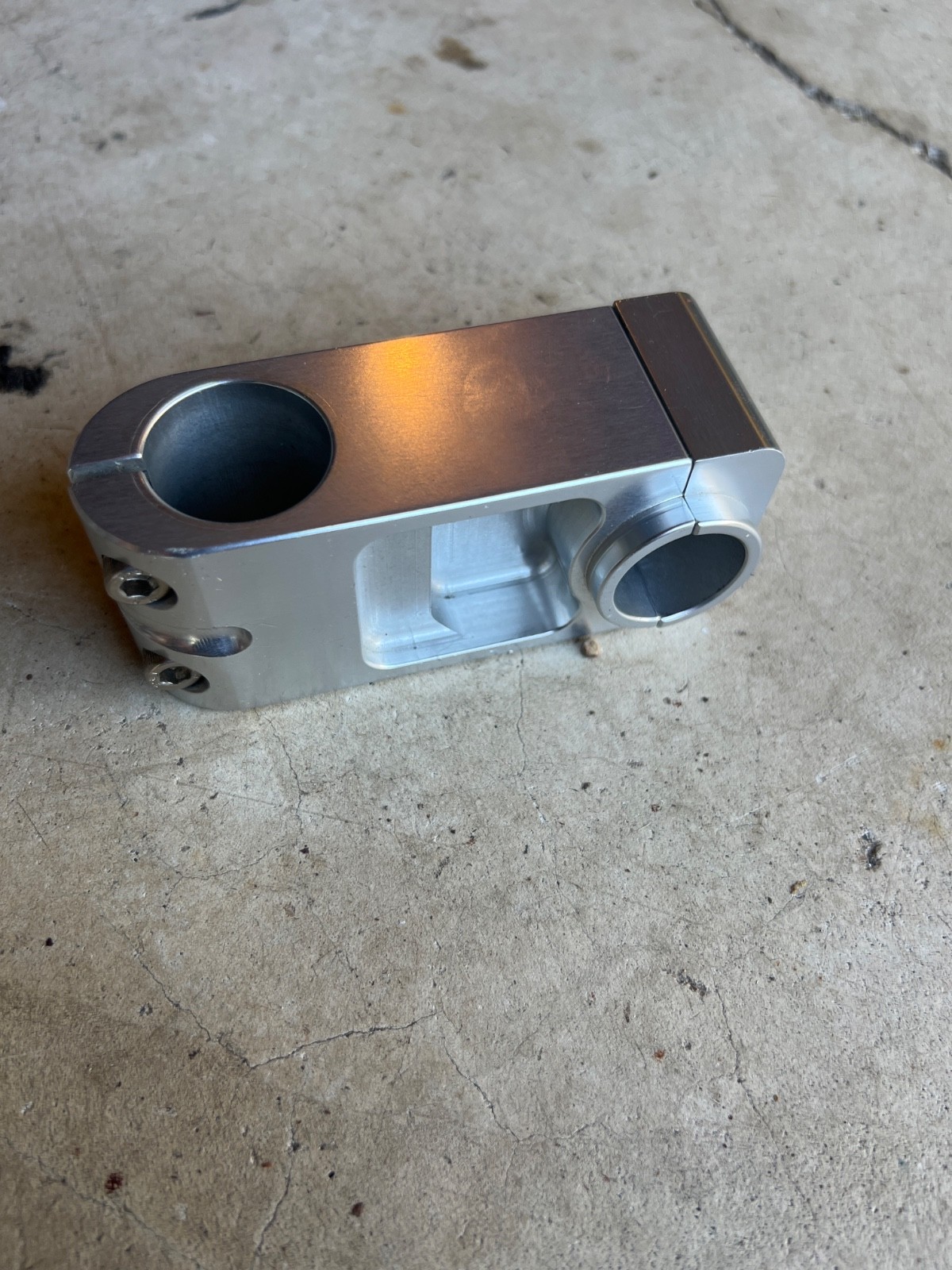 Kooka Vintage Silver Billet DH Stem 1 1/8 CNC, 90s MTB, 70mm