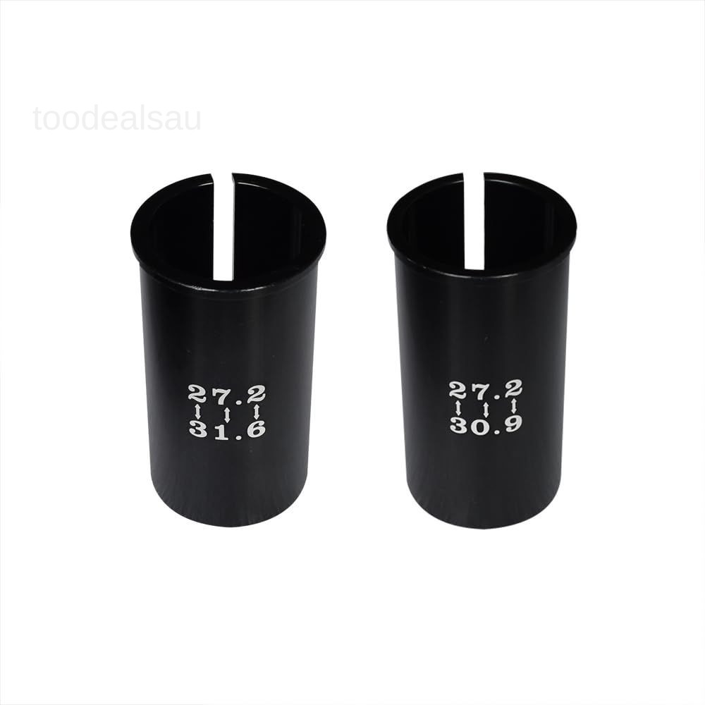 Set of 7 Sizes Bike Seat Post Adapter Shim Seat Post Adapter Bicycle Seat Tube