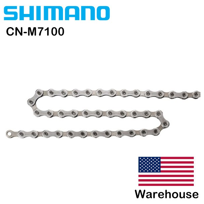 Shimano 12 Speed CN-M7100 MTB Road Bike Chain 122 Links Bicycle Chain Quick Link