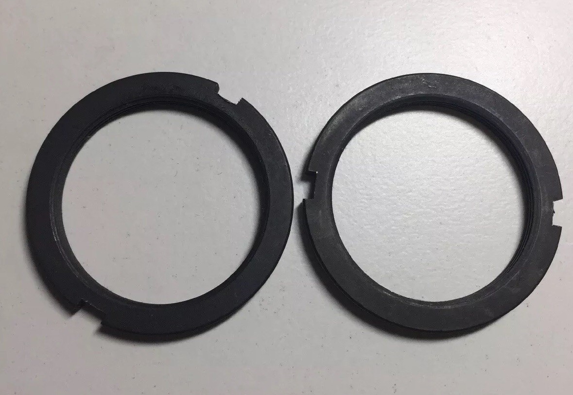 Cane Creek lock ring 1.29 x 24 tpi track fixie cog black pair