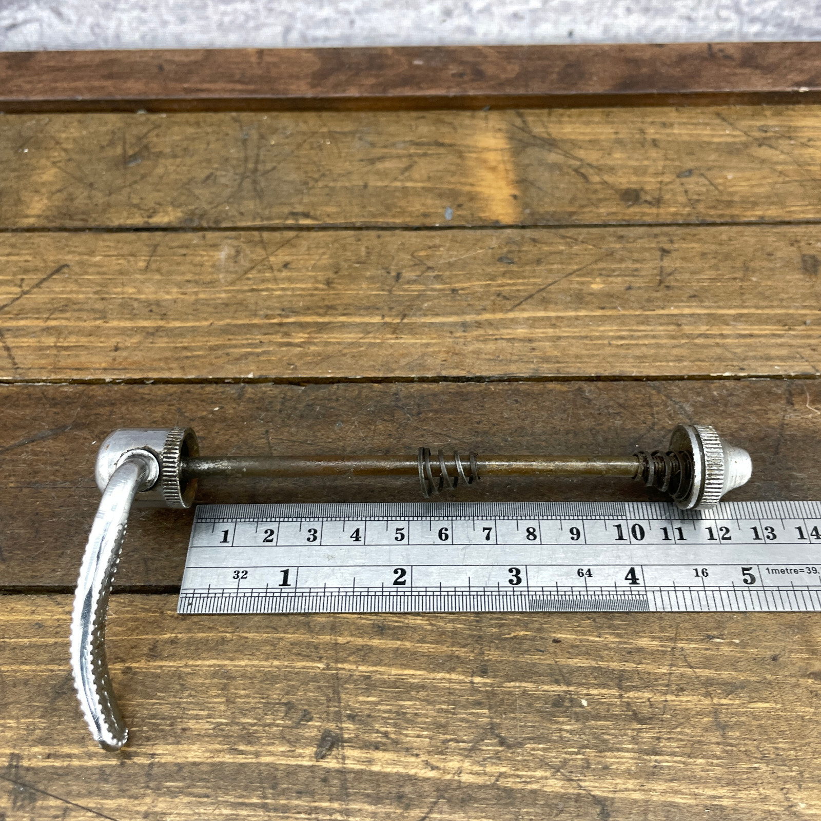 Vintage Cycle Pro Skewers 126 mm 96 mm Italy Quick Release Curved Italy