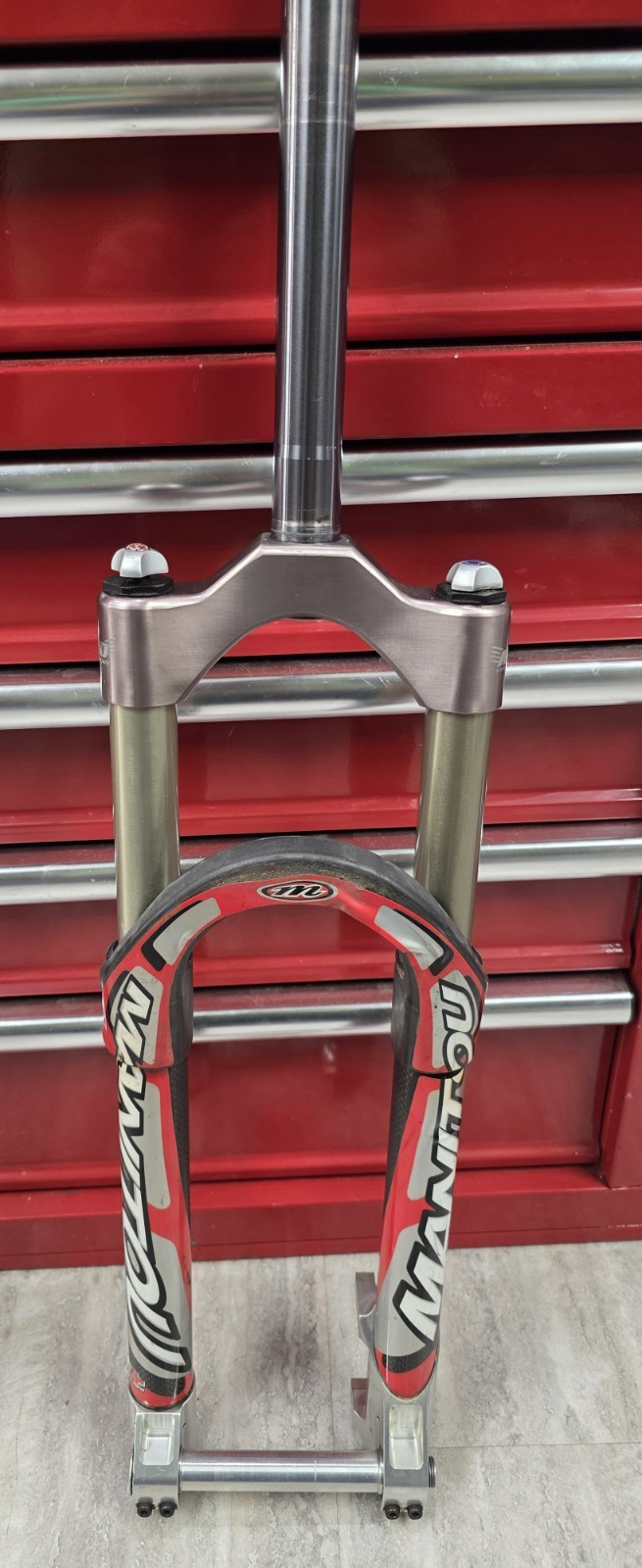 Manitou Supernova Fork 4X Slalom DH Rare Vintage 26″ 20x110mm Axle