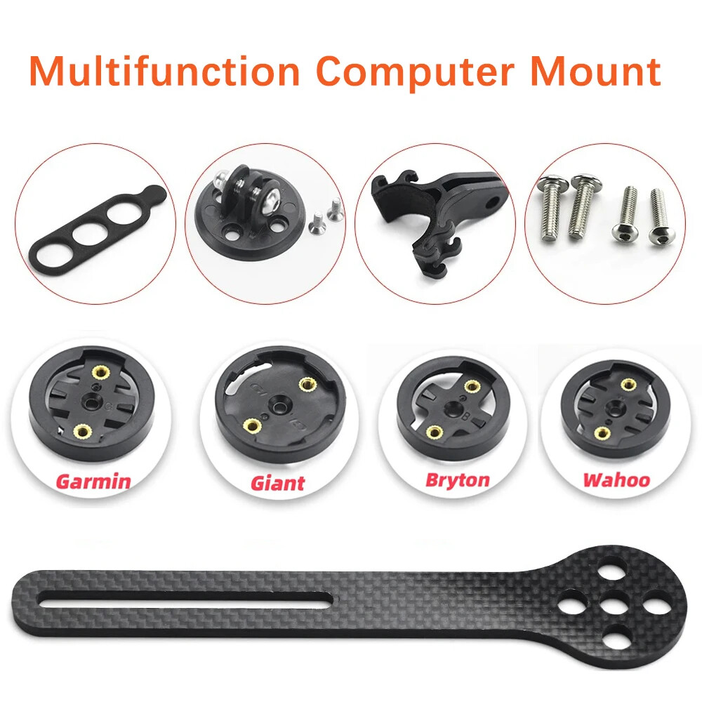 MTB Bicycle Carbon Integrated Handlebar with Stem -17 Degree 70mm-110mm Length