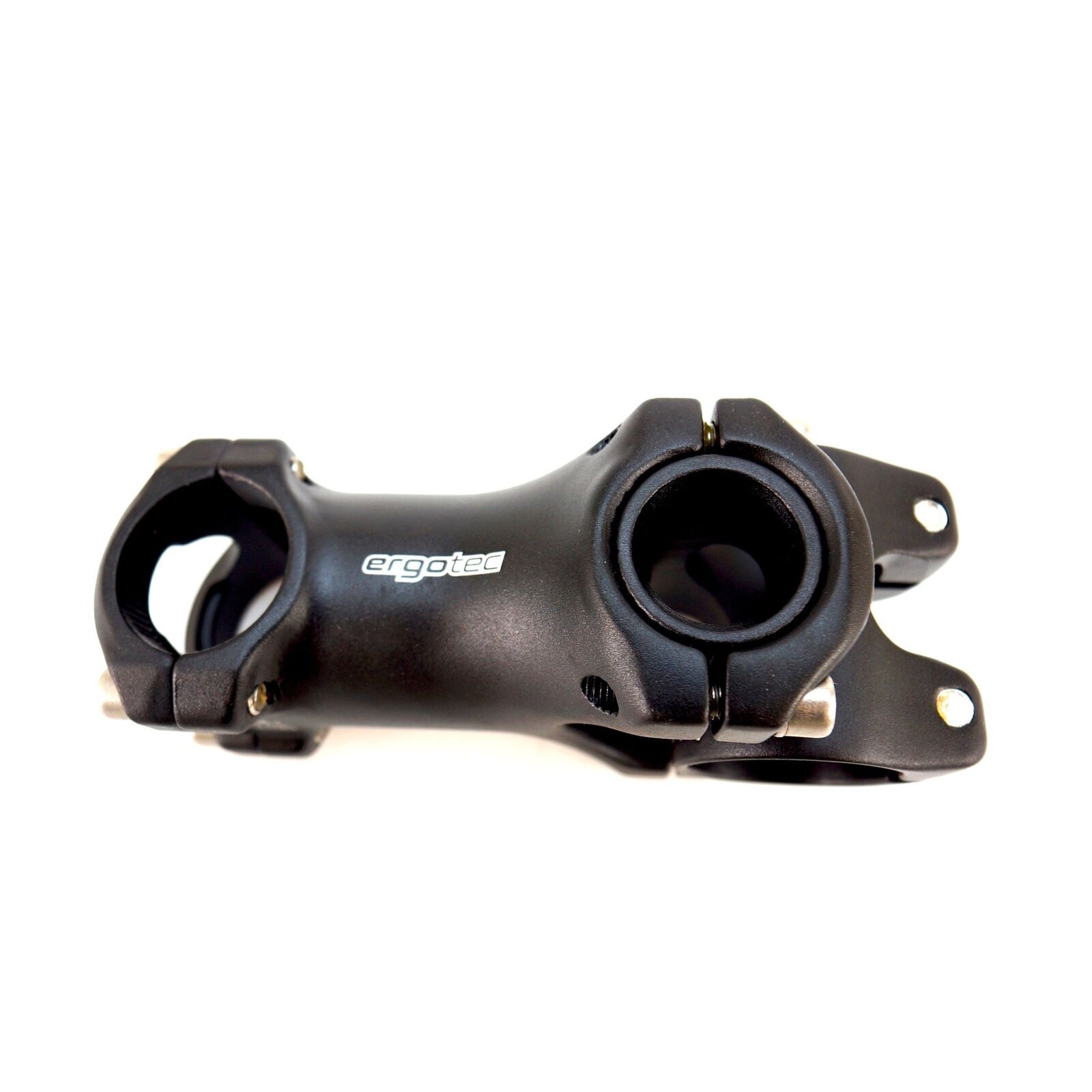 Ergotec Adjustable Bike Bicycle Stem 28.6 x 80mm handlebar clamp: 25.4 mm Black