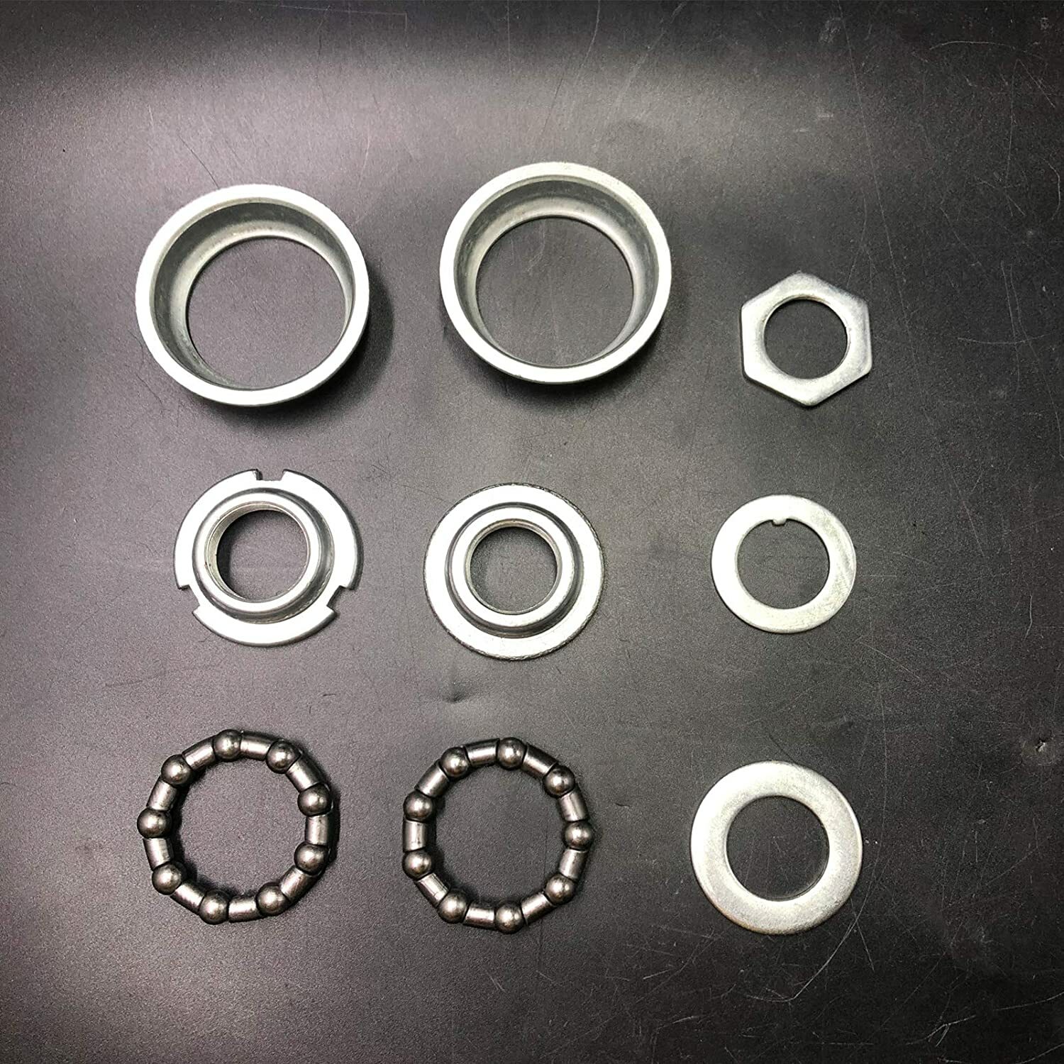 CDHPOWER 2″ Cup Bicycle/Bike Bottom Bracket Bearings Set for ONE Piece Crankset