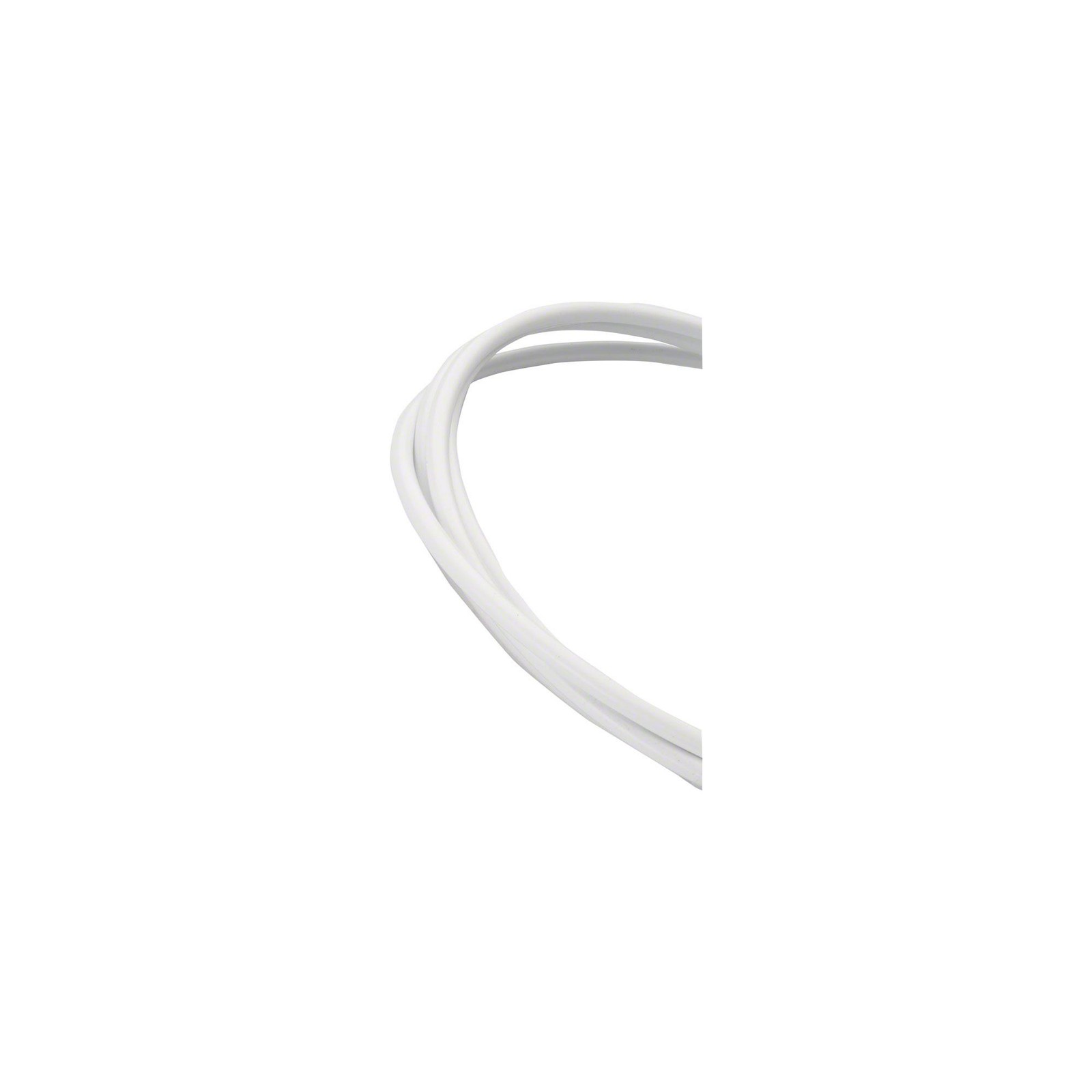 Jagwire 5mm Sport Brake Housing with Slick-Lube Liner 10M Roll, White